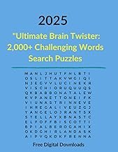 Ultimate Brain Twister: 2,000+ Challenging Word Search Puzzles: "Ultimate Brain Twister: 2,000+ Challenging Word Search Pu...