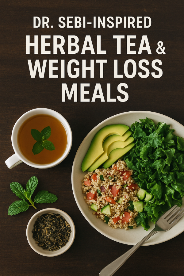 🌿 Dr. Sebi-Inspired Weight Loss Herbal Tea Recipe & Weight Loss Formula | Adult Puzzle Book