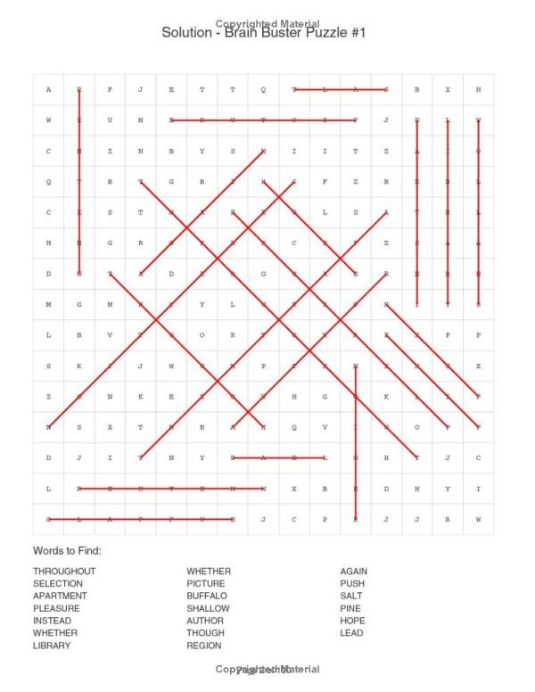 the brain buster puzzle b1st edition the grid puzzle challenge sample page solution.