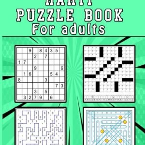 Zoubir King Harti Puzzle Book for Adults (Paperback)