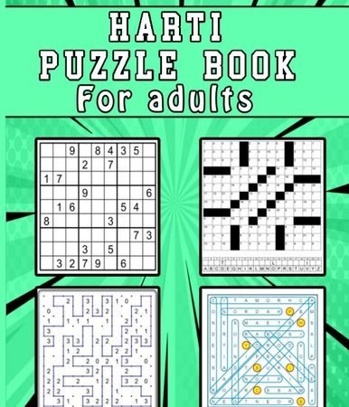 Zoubir King Harti Puzzle Book for Adults (Paperback)