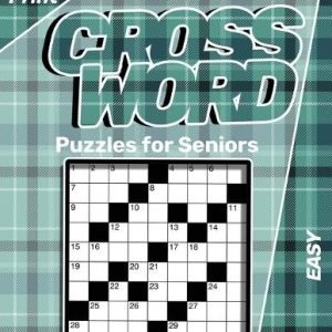 Xineb Paper Easy CrossWord Puzzles For Seniors Large Print 2023 (Paperback)
