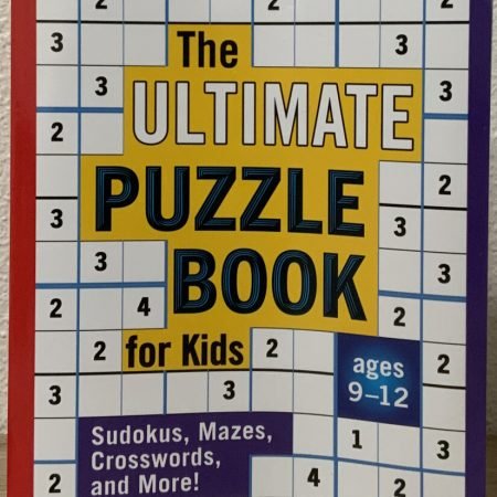 📀 The Ultimate Puzzle Book for Kids : Sudokus, Mazes, Crosswords& More!