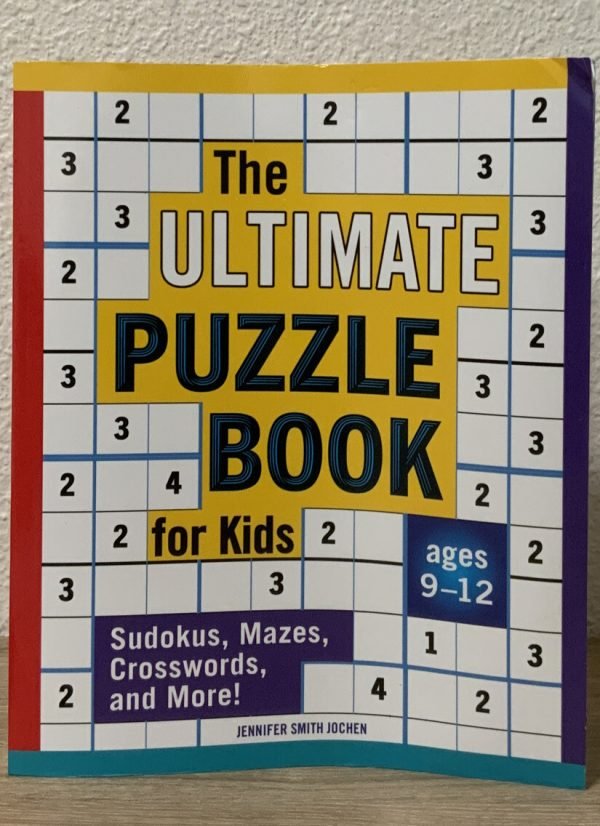 📀 The Ultimate Puzzle Book for Kids : Sudokus, Mazes, Crosswords& More!