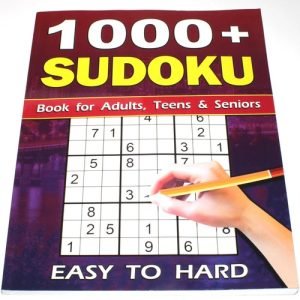 1000+ BIG Sudoku Puzzle Book for Adults Teens & Seniors: Easy To Hard (2023)