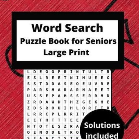 word search puzzle books for seniors large print: Keep your brain active funny w