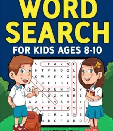 Word Search for Kids Ages 6-8