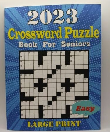 2023 Large Print Easy Crossword Puzzle Book For Seniors New Large Print 2023