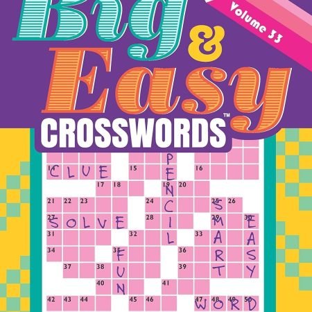 2023 Crossword Puzzle Books for Adults: Large Print Crossword Puzzles for Senior