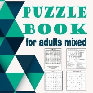 Zoubir King Puzzle book for adults mixed (Paperback) (UK IMPORT)