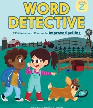 Word Detective, Grade 2: 130 Games and Puzzles to Improve Spelling - VERY GOOD