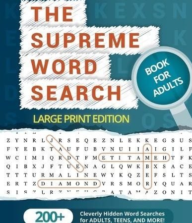 Word Search Puz The Supreme Word Search Book for Adults - Large Prin (Paperback)
