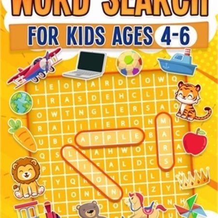 Word Search For Kids Ages 4-6 100 Fun Word Search Puzzles Kids Activity Book Lar