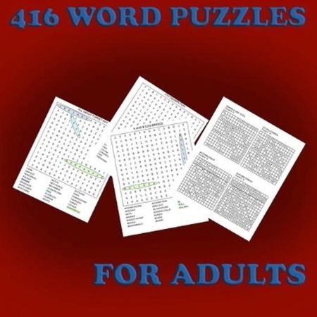 Word Puzzles: For Adults by Linda Pretorius Paperback Book