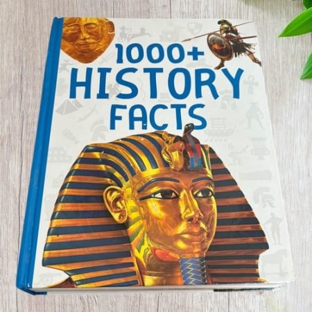 1000+ History Facts, Miles Kelly Hardcover: Quizzes, Puzzles, Illustration 2017