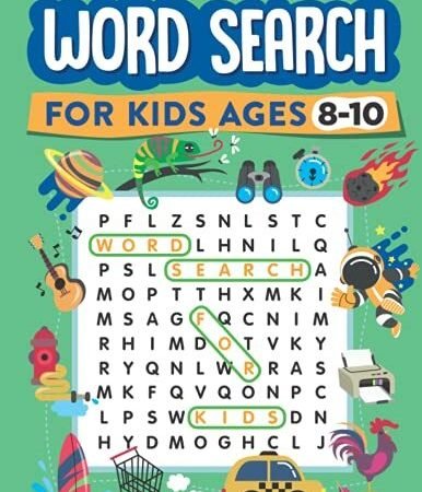 Word Search for Kids Ages 8-10: 100 Word Search Puzzles By Word