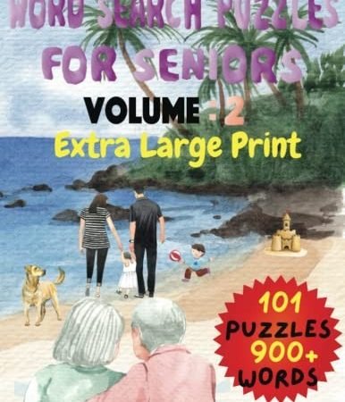 Word Search Puzzles for Seniors: Ex..., Garb Media Grou
