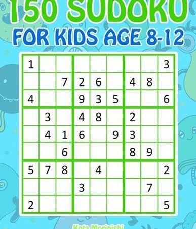 150 Sudoku for Kids Age 8-12: Sudoku With Cute Monster Books for Kids by Kota Mo