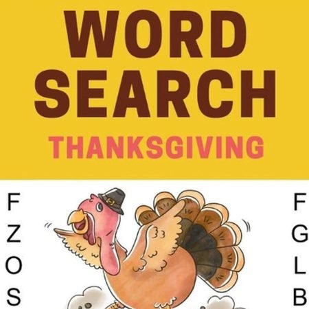 Word Search Thanksgiving: Thanksgiving word search puzzle books for adults (Vol.