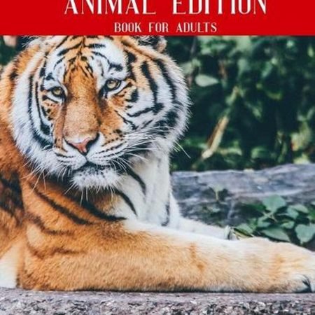 Word Scramble Animal Edition Book For Adults: Large Print Nature Puzzle With Sol