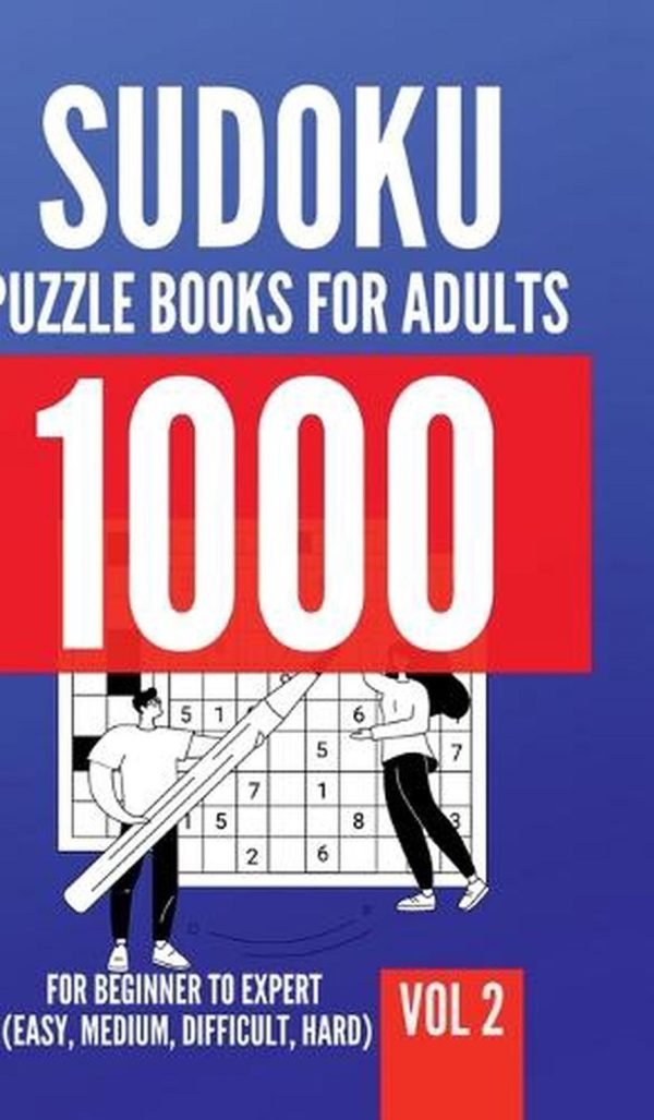 1000 Sudoku Puzzle Books For Adults For Beginner To Expert (Easy, Medium, Diffic