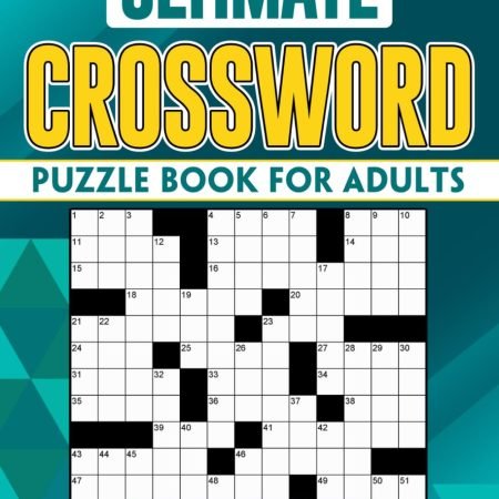 2024 Medium Crossword Puzzle Books for Adults - 100 Puzzles: Fun and Engaging Br