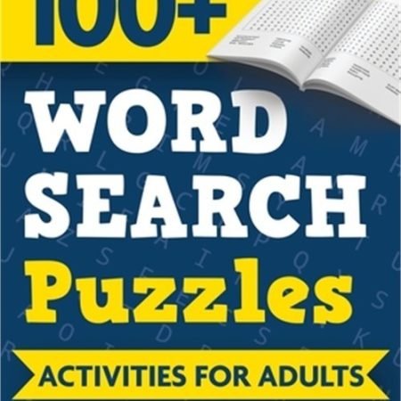 100+ Word Search Puzzles: Activities For Adults (Paperback or Softback)