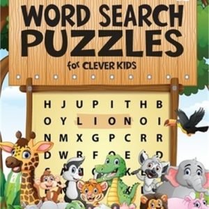 101 Fun Word Search Puzzles for Clever Kids 4-8: First Kids Word Search Puzzle B