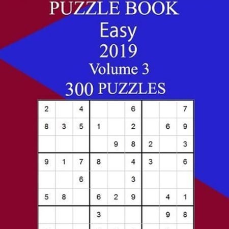 300 Easy Sudoku Puzzle Book 2019 by Randy Allen (English) Paperback Book