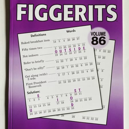Vol 86 FIGGERITS Penny Press DELL Collectors Series Variety Quote Puzzles word