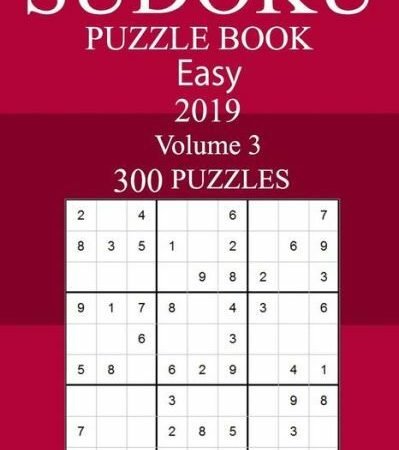 300 Easy Sudoku Puzzle Book 2019
