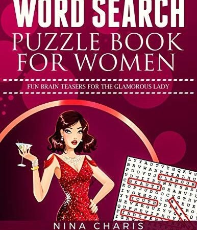 Word Search Puzzle Book for Women: Fun..., Charis, Nina