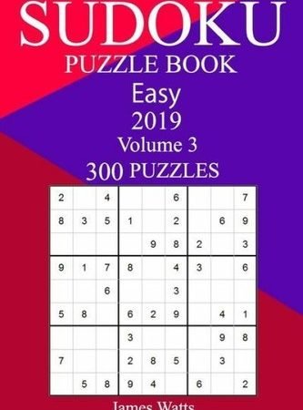 300 Easy Sudoku Puzzle Book 2019