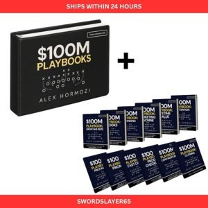 100M 12 Playbooks + 100M Money Models Hard Copy Alex Hormozi