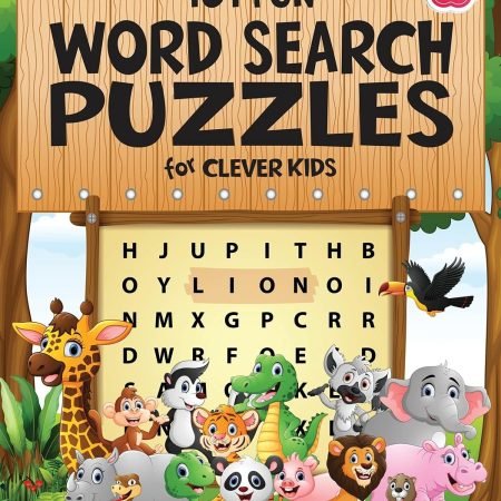101 Fun Word Search Puzzles for Clever Kids 4-8: First Kids Word Search Puzzle B