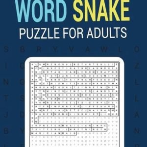 Word Snake Puzzle for Adults. by McCue B. Bizon Paperback Book
