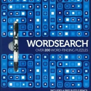 WORDSEARCH PUZZLES W/ PENCIL By Parragon Books *Excellent Condition*