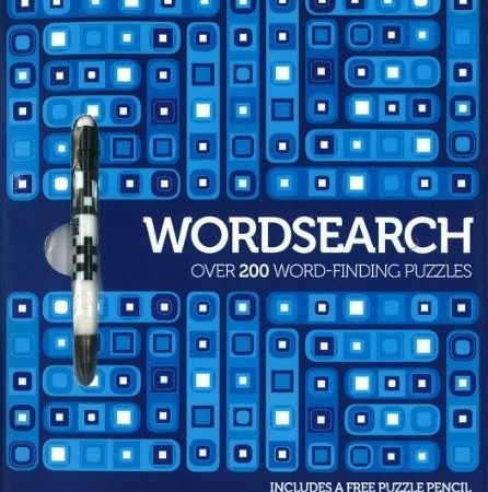 WORDSEARCH PUZZLES W/ PENCIL By Parragon Books *Excellent Condition*