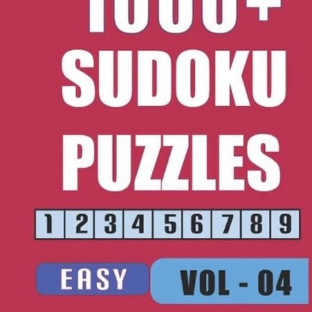 1000+ Sudoku Puzzles: Sudoku Activity Book for Adults and Kids with Solution by