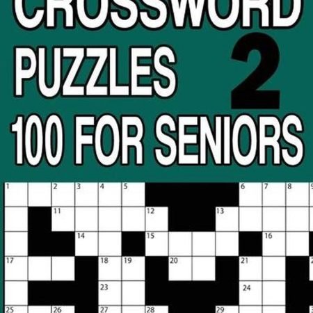 100 Crossword Puzzles for Seniors Book2: Crossword Puzzle Book for Adults and Se