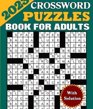 2023 Crossword Puzzles Book For Adults..., Marino, Paul