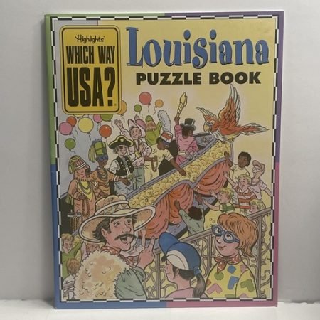 WHICH WAY USA Louisiana Puzzle Book Highlights UNUSED