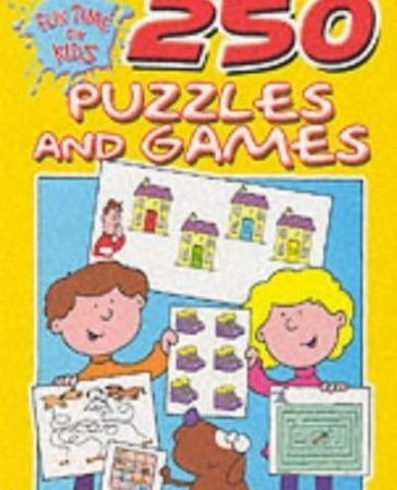 250 Puzzles and Games: Yellow (Fun Time for Kids)