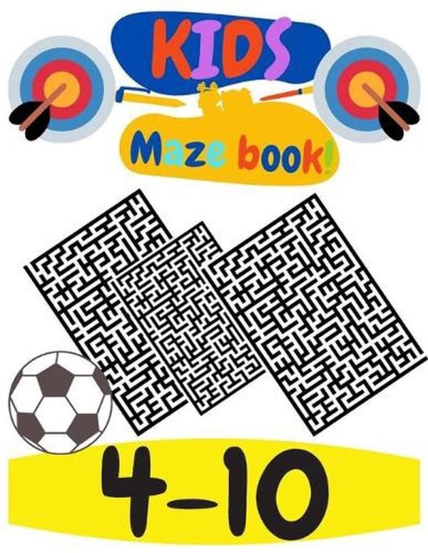 Kids maze book: growth mindset books for kids ultimate mindfulness activity book
