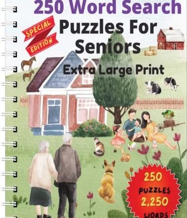 Word Search Puzzles for Senior - VERY GOOD