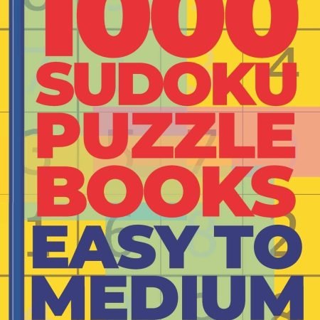 1000 Sudoku Puzzle Books Easy To Medium: Brain Games for Adults - Logic Games F,