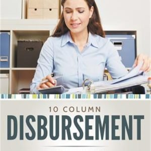 10 Column Disbursement Journal (Paperback or Softback)