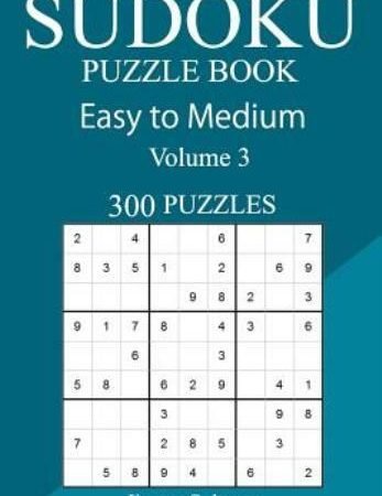 300 Easy To Medium Sudoku Puzzle Book