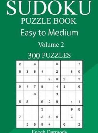300 Easy To Medium Sudoku Puzzle Book