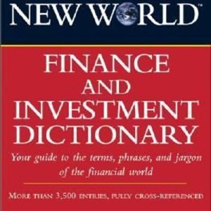 Webster's New World Finance and Investment Dictionary Barbara J.